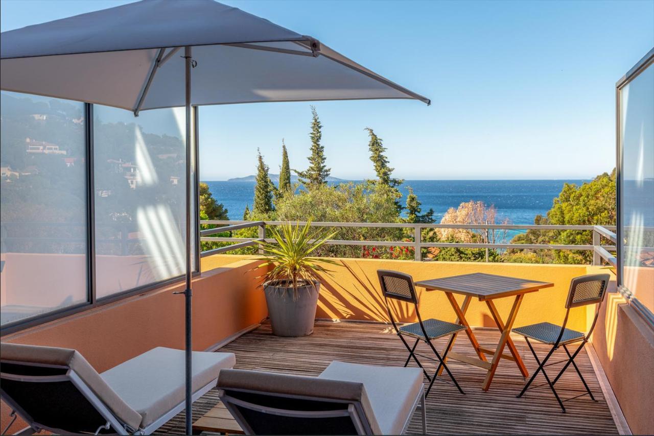 Готель Les Terrasses Du Bailli Реоль-Канадель-сюр-Мер Екстер'єр фото