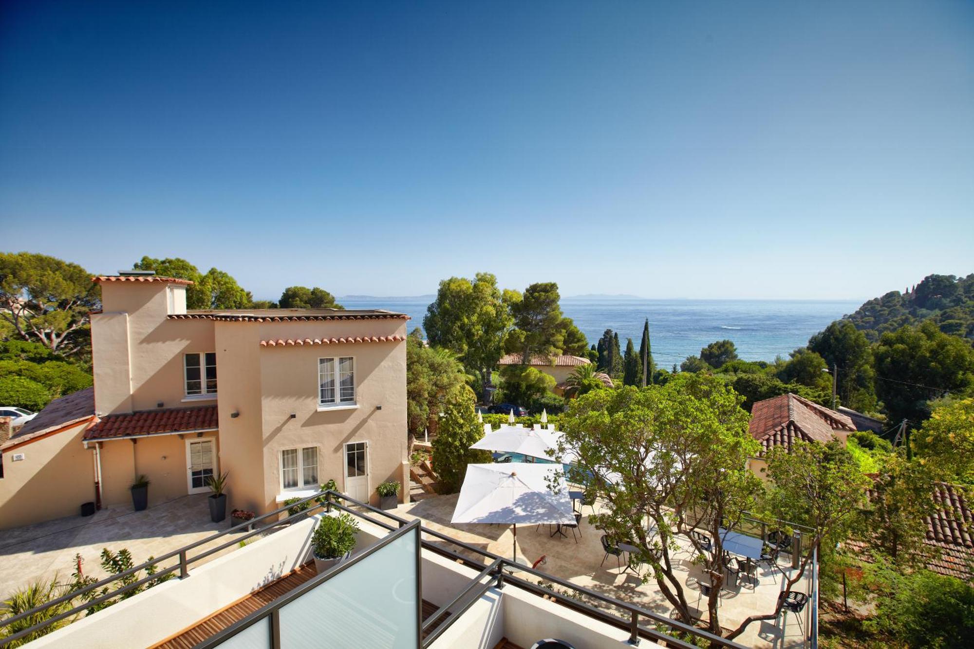 Готель Les Terrasses Du Bailli Реоль-Канадель-сюр-Мер Екстер'єр фото